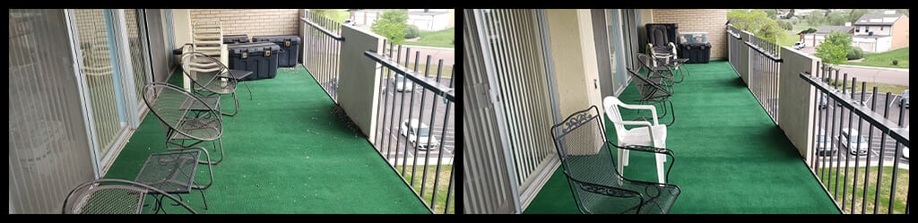 Balcony Cleaning